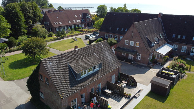 Ferienwohnung in Großenbrode - Am Kai 17 - Außen - Ferienhaus am Südstrand