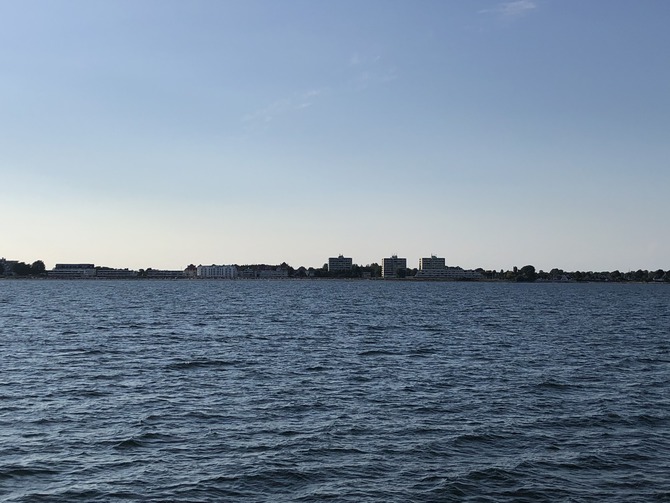 Ferienwohnung in Großenbrode - Am Kai 17 - Außen - Blick auf Südstrand