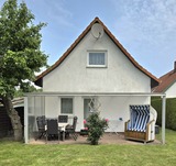Ferienhaus in K&uuml;hlungsborn - H&ouml;ppner, Joachim - Blick auf die Terrasse