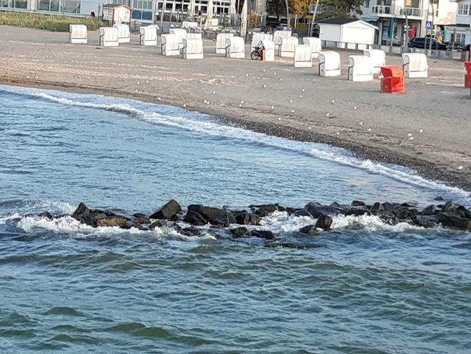 Ferienwohnung in Niendorf/Ostsee - Residenz Niendorf mit Meerblick - Strand neben Meerwasserhallenbad