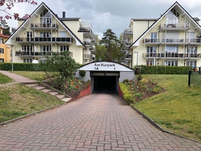 Ferienwohnung in Baabe - Direkt-Am-Strand - Tiefgarageneinfahrt