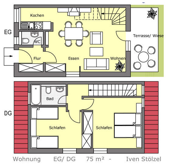 Ferienwohnung in Dranske - Feriendorf am Bakenberg 3 - Bild 9