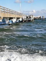 Ferienwohnung in Dahme - Petra - Seebrücke im Winter