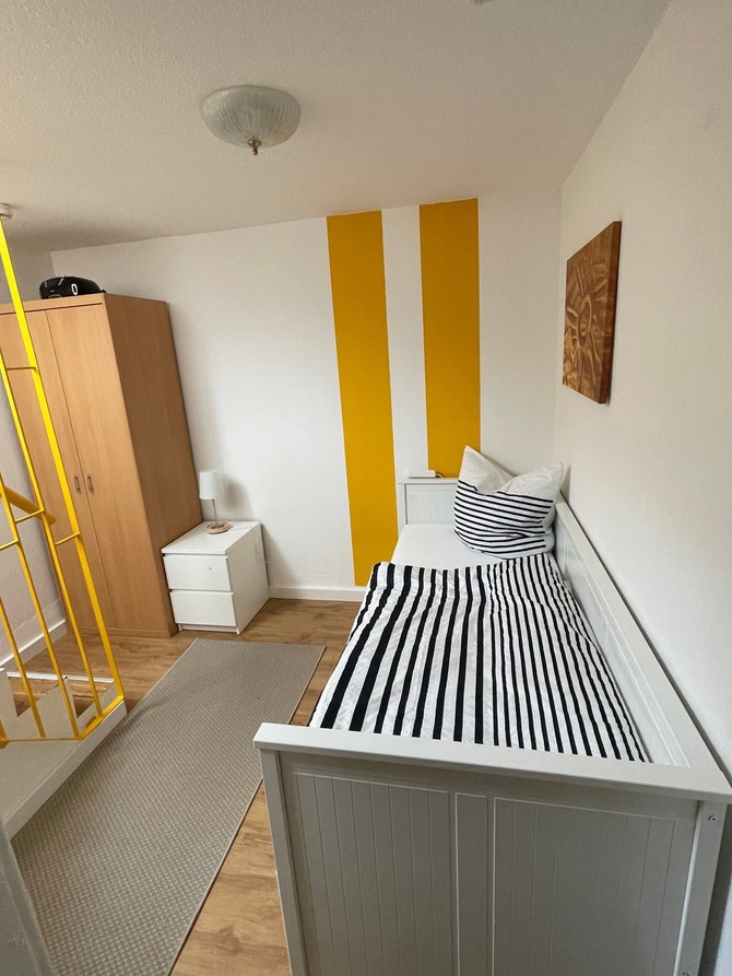 Ferienhaus in Grömitz - Müller - Zweites Schlafzimmer mit Ausziehbett