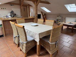 Ferienwohnung in Niederhagen - Sonne und Me(eh)r - Essbereich Sonne und Me(eh)r