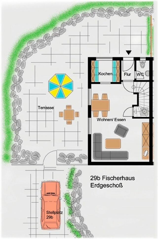 Ferienhaus in Gro&szlig; Zicker - Fischerhaus - Bild 14