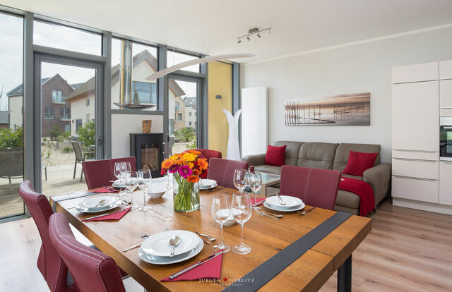 Ferienhaus in Heiligenhafen - Ostsee - Reetdachhaus Nr. 8 "Sonne und mehr" - mit Ladem&ouml;glichkeit im Strand Resort - Bild 3