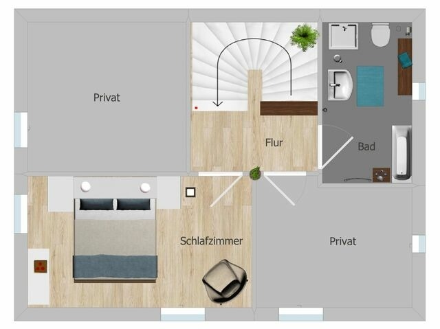 Ferienhaus in Fehmarn OT Meeschendorf - Feriendoppelhaush&auml;lfte B&ouml;ttcher - Bild 20