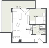 Ferienwohnung in Sch&ouml;nberger Strand - Riemann, Norbert: App. (Nr. 4) im "Haus Panorama" - Bild 13