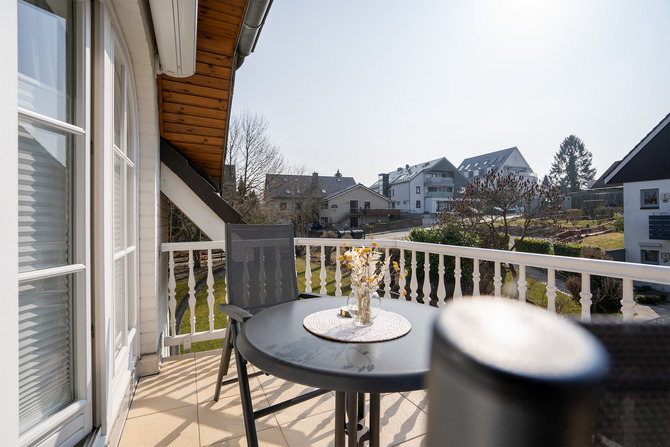 Ferienwohnung in Scharbeutz - Auszeit am Meer, Haus Pegasus Nr. 7 - Balkon