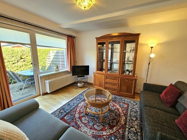 Ferienwohnung in Gr&ouml;mitz - Wohnung 2 - G. Pape - sch&ouml;ne Terassenwohnung mit sep. Ankleidezimmer, kostenloses WLAN, Longstay Rabatt, N&auml;he D&uuml;nenpark - Bild 4