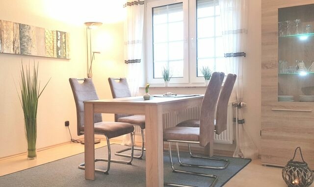 Ferienwohnung in Gr&ouml;mitz - Fienchen - Helle, komfortable Ferienwohnung zum Wohlf&uuml;hlen nah am Strand, Promenade und D&uuml;nenpark - Bild 4