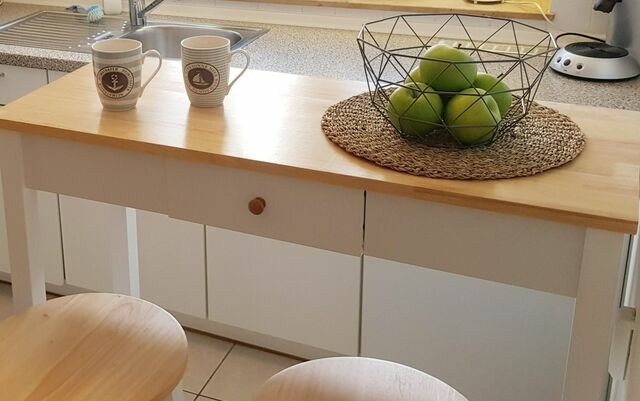 Ferienwohnung in Gr&ouml;mitz - Fienchen - Helle, komfortable Ferienwohnung zum Wohlf&uuml;hlen nah am Strand, Promenade und D&uuml;nenpark - Bild 12
