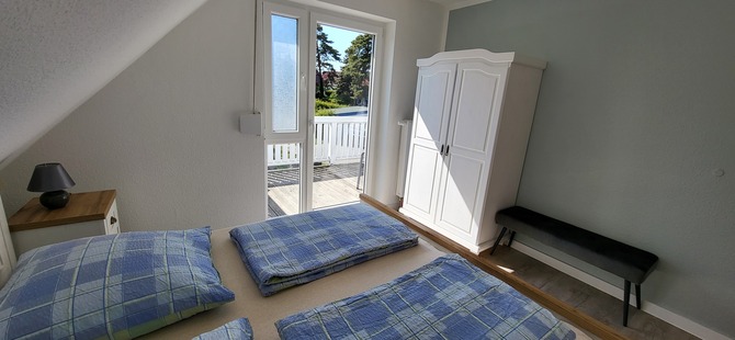 Ferienwohnung in Glowe - Sanddorn 9 - Schlafzimmer 1