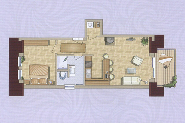 Ferienwohnung in Ostseeheilbad Zingst - Les Belles, Haus Bastien, FW Noble, Whg. 9 - Bild 12