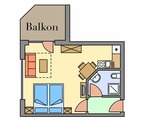 Ferienwohnung in Binz - Appartementhaus Bellevue App.15 - Bild 5