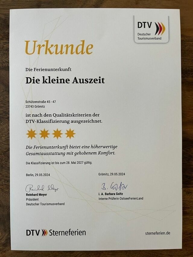 Ferienwohnung in Gr&ouml;mitz - Die kleine Auszeit**** Appartementanlage Wiking - nur wenige Schritte zum Meer - Bild 18