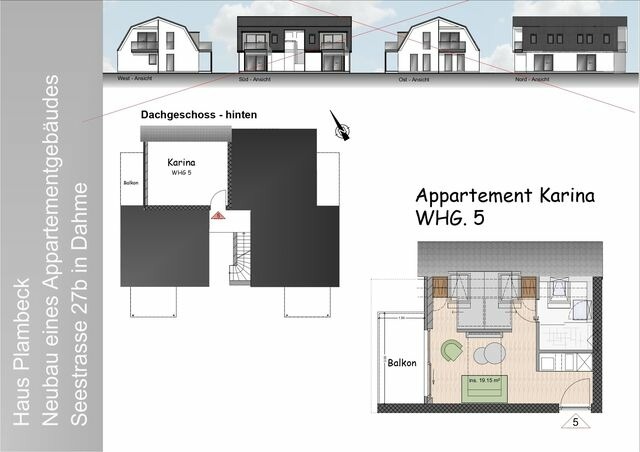 Ferienwohnung in Dahme - Lütt Plambeck-Appartement Karina DG 5 - Bild 16