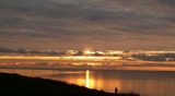 Ferienwohnung in Fehmarn OT Staberdorf - Wohnung am Meer - Sonnenaufgang vom Balkon