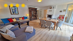 Insellicht**** BRINKMANNHAUS 4-Sterne - groß fast am Strand Sauna Terrasse Grill