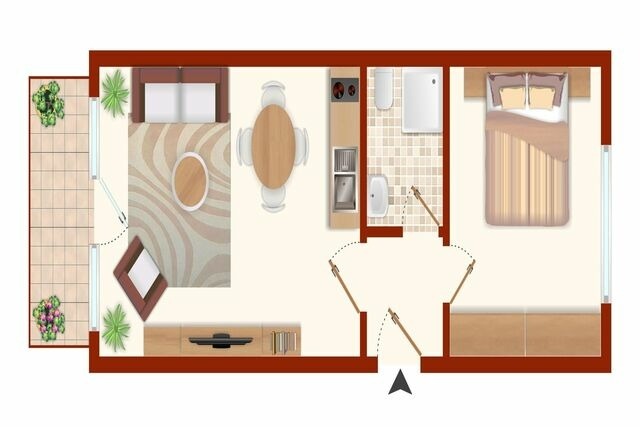 Ferienwohnung in Laboe - Kapitänshaus Nr. 10 - Bild 11