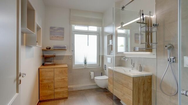 Ferienwohnung in Fehmarn OT Fehmarnsund - Strandresidenz Vogelflug Meerblick Fehmarnsund - Bild 12