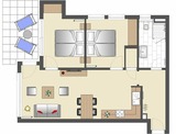 Ferienwohnung in Ahlbeck - (Brise) Strandresidenz Else Marie App. 0.2 - Bild 15