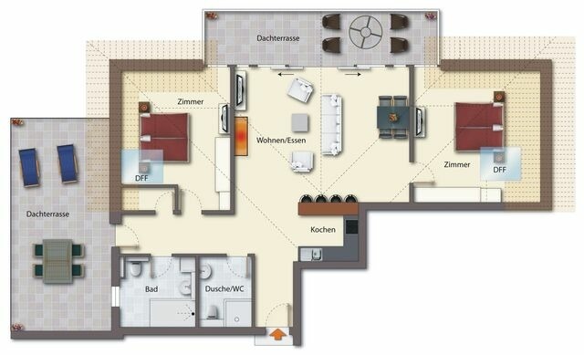 Ferienwohnung in Ahlbeck - (Brise) Strandresidenz Else Marie App. 4.5 - Bild 25