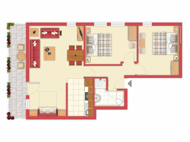 Ferienwohnung in Dahme - Zur sch&ouml;nen Aussicht - FW 19 - Bild 19