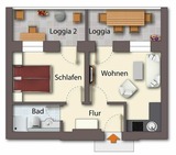 Ferienwohnung in Seebad Heringsdorf - (Brise) Villa Miramare App. 02 - Bild 17