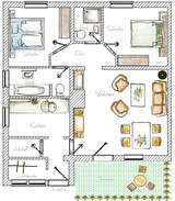 Ferienwohnung in Seebad Heringsdorf - (Brise) D&uuml;nenhaus Christa App. 01 - Bild 15