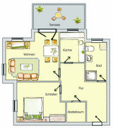 Ferienwohnung in Seebad Heringsdorf - (Brise) Villa Madeleine App. 03 - Bild 17
