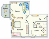 Ferienwohnung in Seebad Heringsdorf - (Brise) Haus auf der H&ouml;he App. 05 - Bild 19