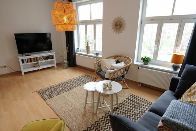 Ferienwohnung in Wismar - Nikolaiblick Loft mit Klimaanlage - ABC292 - Bild 3