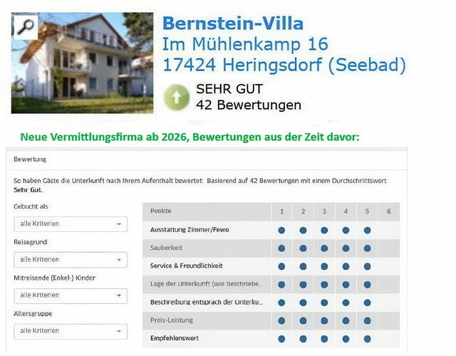 Ferienwohnung in Heringsdorf - Bernstein-Villa OG 2 - Bild 14