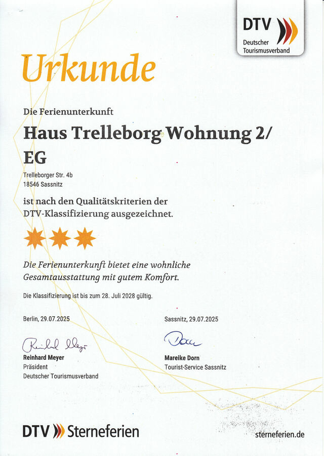 Ferienwohnung in Sassnitz - Ferienhaus Trelleborg, Wohnung 2 - Bild 18