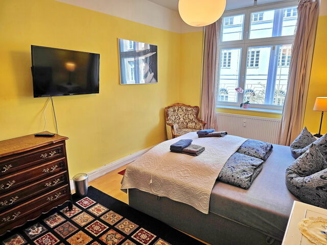 Ferienwohnung in Wismar - Lavendula - Caf&eacute; 28 & Pension am Markt - ABC622 - Bild 12