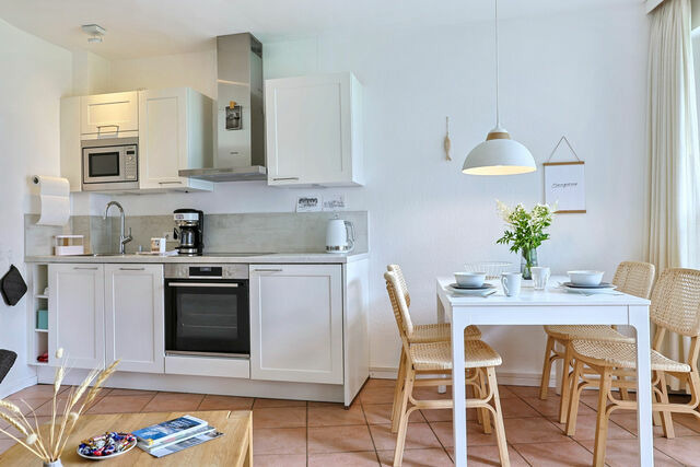 Ferienwohnung in Kronsgaard - Terrassen-Fewo Seaside am Ostseestrand inkl. Schwimmbad und Strandkorb - Bild 5