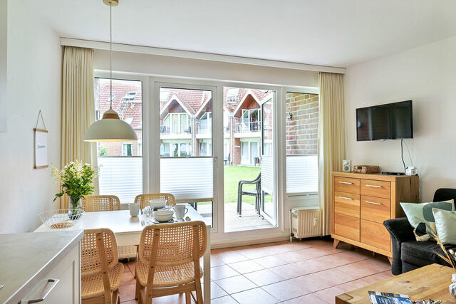 Ferienwohnung in Kronsgaard - Terrassen-Fewo Seaside am Ostseestrand inkl. Schwimmbad und Strandkorb - Bild 7