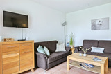 Ferienwohnung in Kronsgaard - Terrassen-Fewo Seaside am Ostseestrand inkl. Schwimmbad und Strandkorb - Bild 8