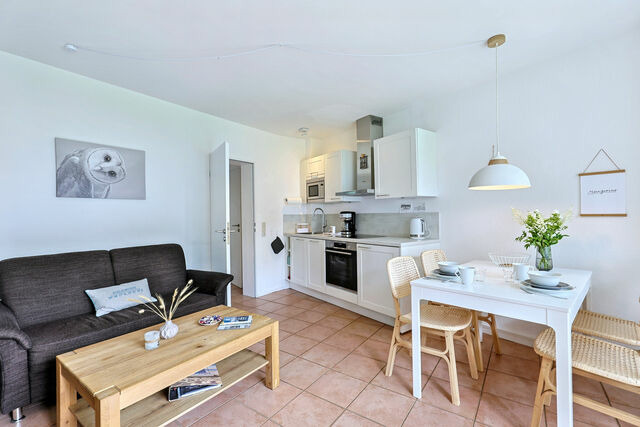 Ferienwohnung in Kronsgaard - Terrassen-Fewo Seaside am Ostseestrand inkl. Schwimmbad und Strandkorb - Bild 9