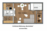 Ferienwohnung in Wendtorf - Whg. Sturmm&ouml;we - Haus Nordlichter - Bild 9