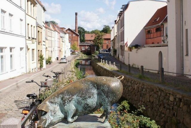 Ferienwohnung in Wismar - NEU! Maisonette Wohnung Pfeffersack Altstadt N&auml;he Bahnhof - ABC444 - Bild 21